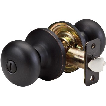 MasterLock BCO0312P Biscuit Design Privacy Lock ~ Aged Bronze