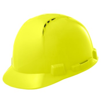 Lift Safety Briggs Vented Hard Hat, Hi-Viz Yellow