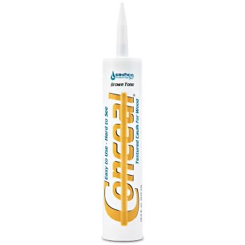 Textured Caulk for Wood, Brown Tone - 10.5 oz