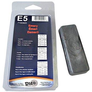 Dico Prod  7100920 Buffing Compound,  Emery Black