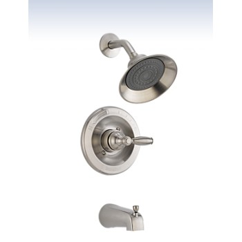 Delta Faucet P188775-BN Peerless Tub/Shower Faucet Single Lever Brushed Nickel 