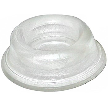 Shepherd 9573 Clear Frosted Cushion Door Stop ~ 1.75"