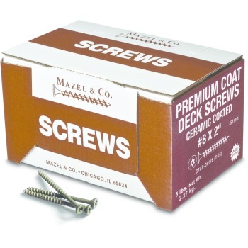 Mazel 2165052 #8x2 5# Pc Star Drive Screw