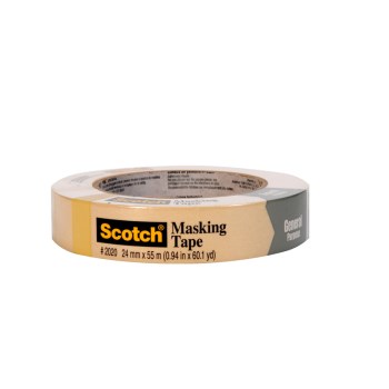 PRO ART Drafting Tape 1-inch X 60 Yards - White Artist Tape For Drawings & Blueprints