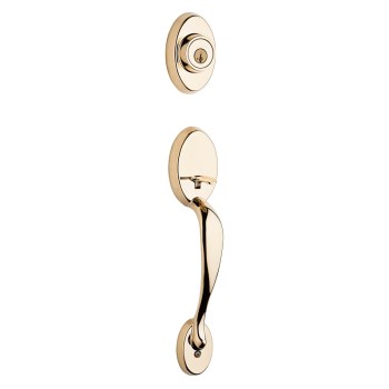 Chelsea Handleset, Exterior Only - Lifetime Brass