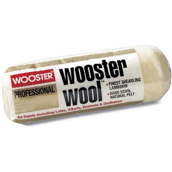 Wooster 0RR6350090 Wool Roller Cover ~ 9 in. x 1 in. nap
