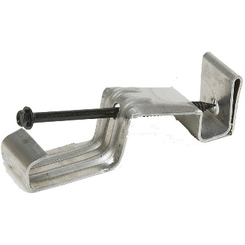 Style K Hidden Gutter Hanger w/Screw,  Aluminum ~ 5"