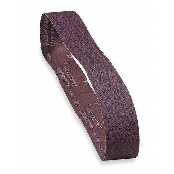 Norton Aluminum Oxide Sanding Belt, 80 Grit - 4" x 24"