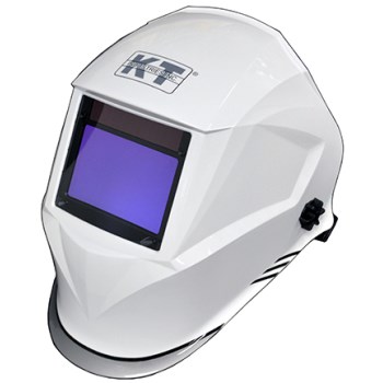 Auto Dark Helmet, White