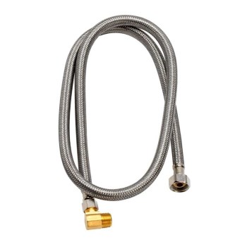 Fluidmaster No-Burst Dishwasher Hose - 3/8" C x 1/2" FIP, 48"