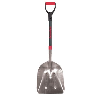 Razor-Back Aluminum Scoop Shovel, # 12 Blade