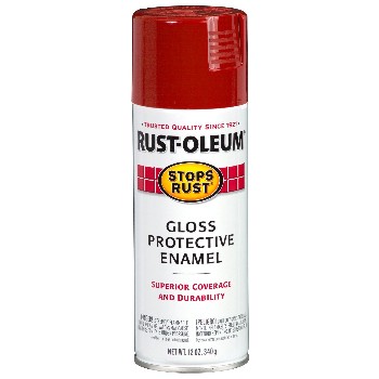 Rust-oleum 248568 Stops Rust Protective Enamel, Cherry Gloss ~