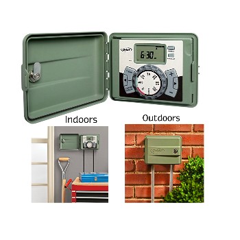 Orbit 6-Station Indoor/Outdoor Irrigation Timer in the Irrigation Timers  department at