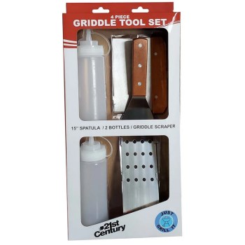 Griddle Tool Kit ~ 4 Pieces