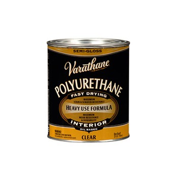 Rust-Oleum 6041 Premium Polyurethane Oil-Based Finish, Semi-Gloss/QUART