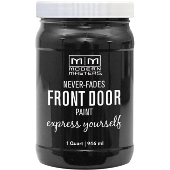 Modern Masters 275266 Express Yourself Front Door Satin Paint, Elegant ~ Quart