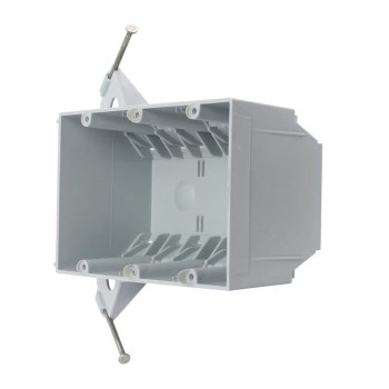 Nail On Switch Box - Triple Gang