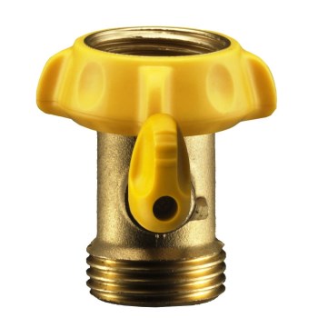 LR Nelson 50302 Brass Single Hose Shut Off