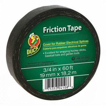 Shurtech  393150 Black Friction Tape ~  3/4" x 60 Ft