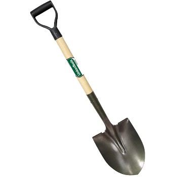 Poly Round Point Shovel ~  8-1/2" x 11-1/2"