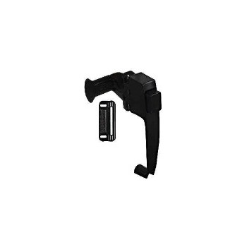 National 178350 Satin Black Push Button Latch. V1316 