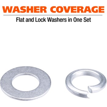 Flat & Lock Washer Assortment - 520pc