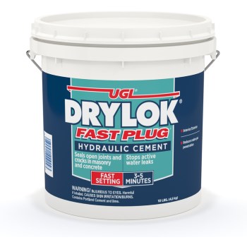 Drylock Fast Plug Cement ~  10 lb Bucket