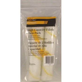 Linzer Woven Mini Roller Cover, 2pk - 4"