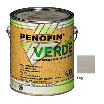 Penofin F0VFGGA Verde Penetrating Oil Finish, Fog ~ Gallon 