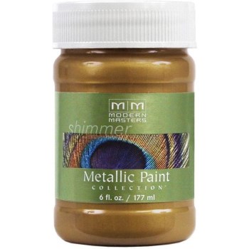 Metallic Paint, Brass  ~ 6 Ounce