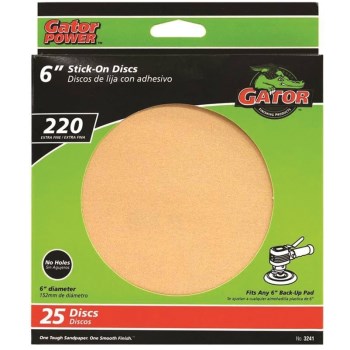 25pk 6 220g Sand Disc