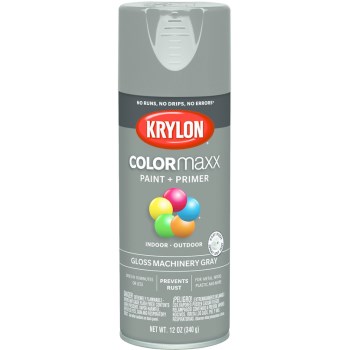 Krylon K05599007 5599 Sp Gl Machinry Gray Paint