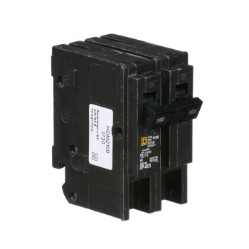 Homeline Double-Pole Circuit Breaker - 100 Amp