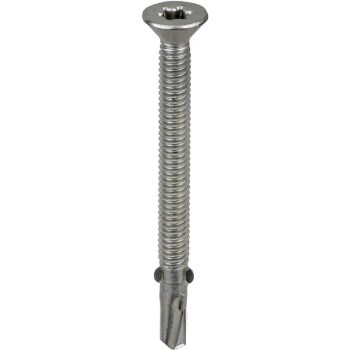 T-30 Star Drive Flat Head  Metal Building Screws, Galvanized ~ #12 x 2.5"