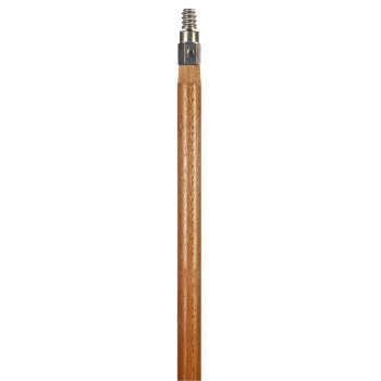 Hardware House   292920 Metal Tip Wooden Broom Handle ~  1-1/8"  x 60"