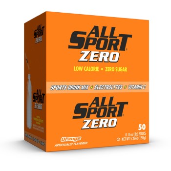 All Sport Zero Powder Sticks, Orange - 50pk