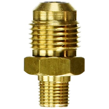 Bayou Classics 5235 Brass Orifice ~ 1/8" Mpt X 3/8" Male Flare