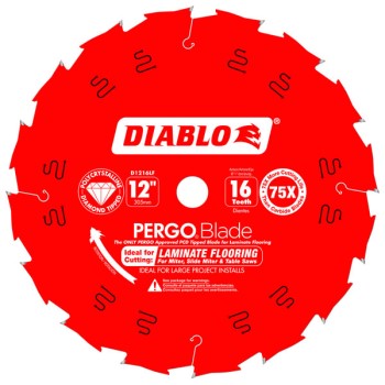 Freud/diablo D1216lf Diablo Pcd Laminate Flooring Saw Blade ~ 12 Inch