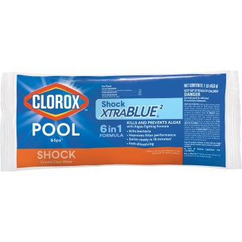 Clorox XtraBlue Pool Shock - 1 Lb, 6pk