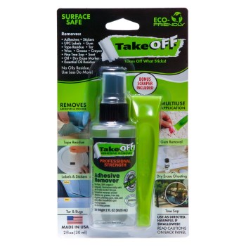 TakeOFF Adhesive Remover, Spray - 2 oz