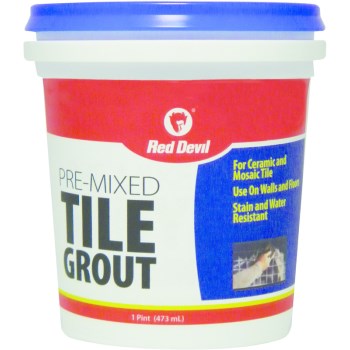 Pre-Mixed Tile Grout ~ Pint 