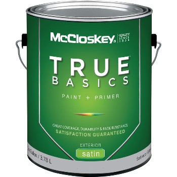 Valspar/McCloskey 080.0014572.007 Exterior Satin Tint Base Paint ~ Gal.