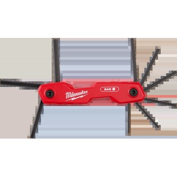 SAE Folding Hex Key Set - 9pc