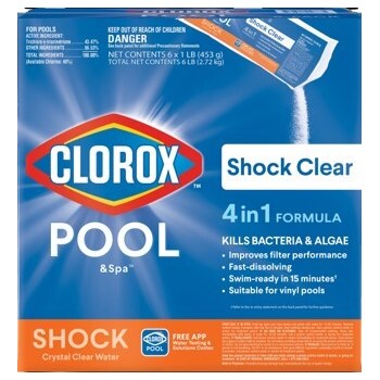 6pk 1# Shock Clear