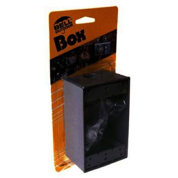 Weather Proof Box, Single Gang Gray