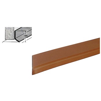 Self-Adhesive Door Sweep, Brown  ~ 1 3/4" x 36"