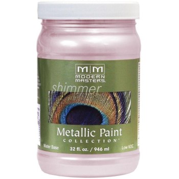 Modern Masters Me246-32 Metallic Paint, Rose ~ 32 Oz