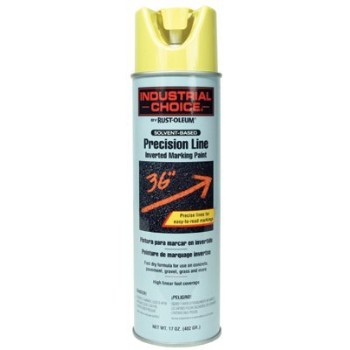 Rust-oleum 203025 Inverted Marking Paint, Yellow ~ 17 Oz Cans