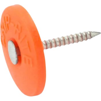 Prime Source Plastic Cap Roofing Nail - 2", 1 Lb