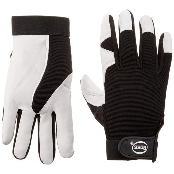 Boss 4047x Mechanic Gloves - Goatskin Palm - Unlined - Extra Large